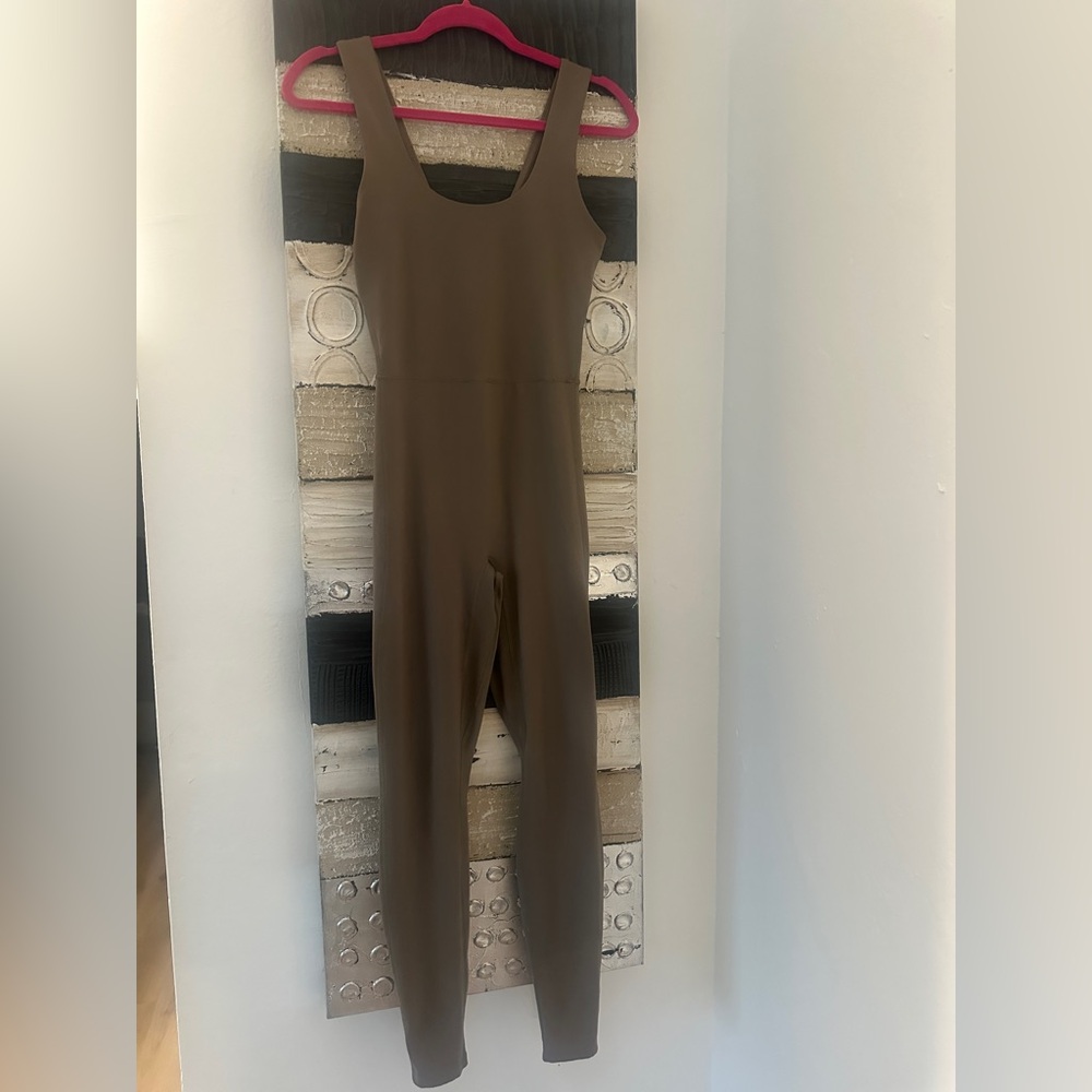 Target Brown Sleeveless Jumpsuit